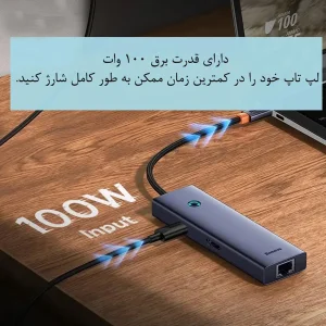 هاب 6 پورت USB-C بیسوس مدل B00052802811