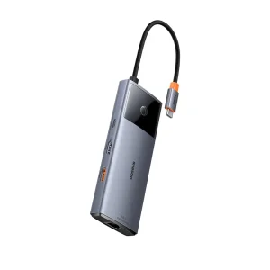 هاب 6 پورت USB-C باسئوس مدل Metal Gleam Series 2
