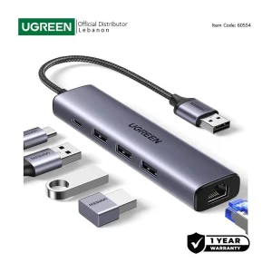 هاب 5 پورت یوگرین مدل CM475-60554