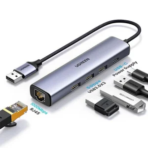 هاب 5 پورت یوگرین مدل CM475-60554