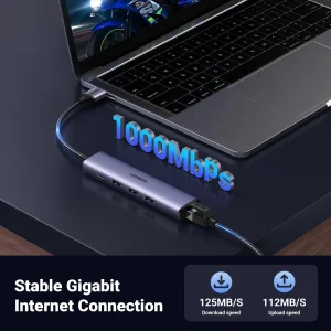 هاب 5 پورت یوگرین مدل CM475-60554