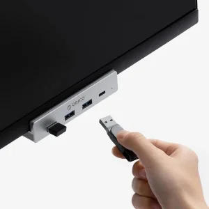 هاب 5 پورت USB-C اوریکو مدل MH4PC-10-SV