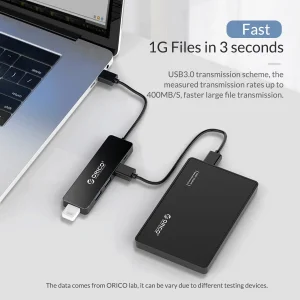 هاب 4 پورت USB 3.0 اوریکو مدل WH4P1-10