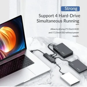 هاب 4 پورت USB 3.0 اوریکو مدل WH4P1-10
