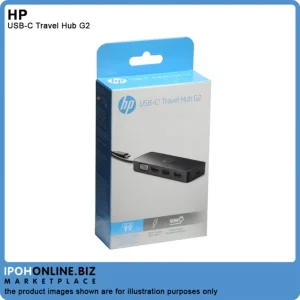 هاب USB-C پنج پورت اچ پی مدل USB-C Travel Hub G2