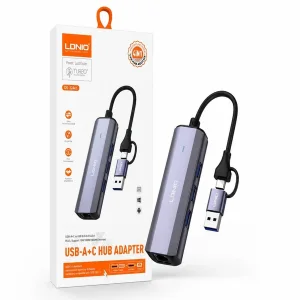 هاب 4 پورت USB 3 الدینیو مدل DS-124UC