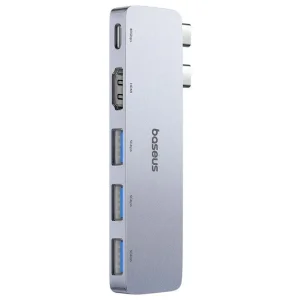 هاب 5 پورت USB-C بیسوس مدل  BS-OH180  Direct Link Type