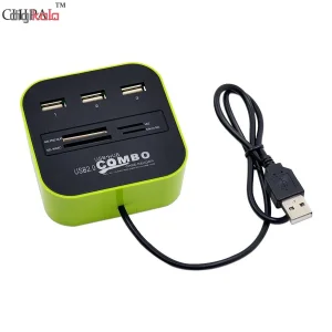 هاب 3 پورت USB و رم ریدر ایکس پی پروداکت مدل XP-HC836