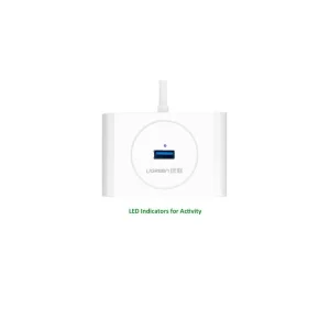 هاب چهار پورت USB 3.0 یوگرین مدل UG-20283 طول 1 متر
