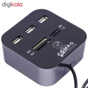 هاب 3 پورت USB ایکس پی پروداکت مدل XP-HC836