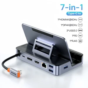 هاب 7 پورت USB-C بیسوس مدل BS-OH116