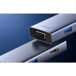 هاب 7 پورت USB-C باسئوس مدل BS-OH160