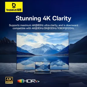 هاب 7 پورت USB-C باسئوس مدل BS-OH160