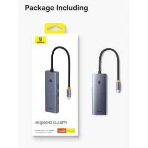 هاب 7 پورت USB-C باسئوس مدل BS-OH160