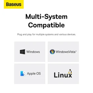هاب 4 پورت USB-C باسئوس مدل UltraJoy Series Expansion