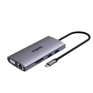 هاب 10 پورت Type-C رپو مدل XD101