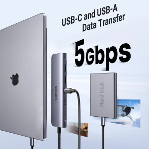 هاب 7 پورت USB-C یوگرین مدل 15214