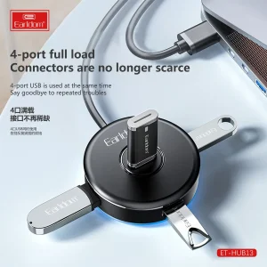 هاب 4 پورت USB 2.0 ارلدام مدل ET-HUB13