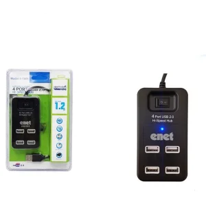 هاب چهار پورت  USB 2.0 ای نت مدل P-1601