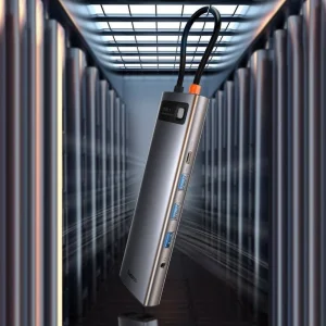 هاب 11 پورت باسئوس مدل METAL GLEAM SERIES Multifunctional