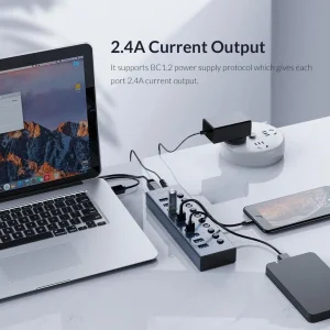 هاب 10پورت اوریکو مدل BT2U3-10AB