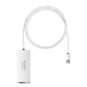 هاب 4 پورت usb3 باسئوس مدل Lite Series -WKQX03010 1M