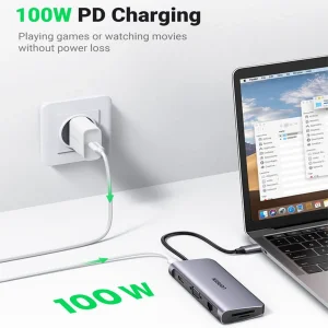 هاب 10 پورت USB-C یوگرین مدل UG-80133