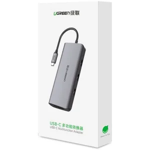 هاب 10 پورت USB-C یوگرین مدل UG-80133
