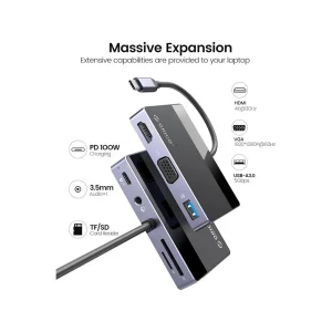 هاب 7 پورت USB-C اوریکو مدل DM-7TS