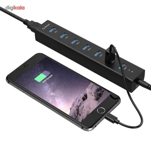 هاب USB 3.0 هفت پورت اوریکو مدل H7013-U3