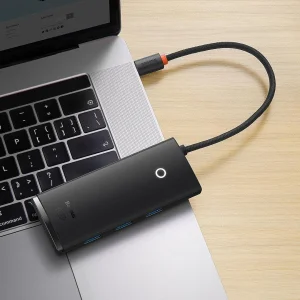 هاب 5 پورت usb-c باسئوس مدل BS-OH018