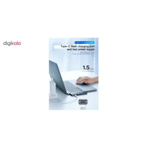 هاب 5 پورت USB-C باسئوس مدل UCN3266