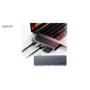 هاب 5 پورت USB-C باسئوس مدل UCN3266