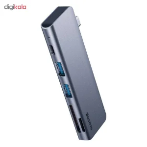 هاب 5 پورت USB-C باسئوس مدل CAHUB-K