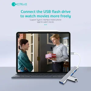 هاب 4 پورت USB-C کوتتسی مدل 83005