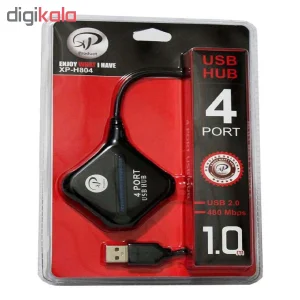هاب 4 پورت 2.0 USB ایکس پی پروداکت مدل XP-H804