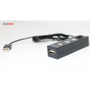 هاب 4 پورت USB 2.0 ایکس پی پروداکت مدل H806