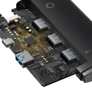 هاب 4 پورت USB-C باسئوس مدل BS-OH015