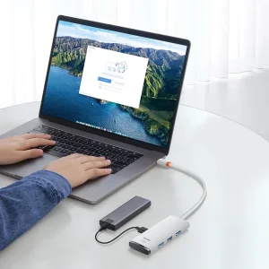 هاب 4 پورت USB-C باسئوس مدل BS-OH015