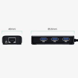 هاب USB3.0 سه پورت یوگرین مدل CR103-20265