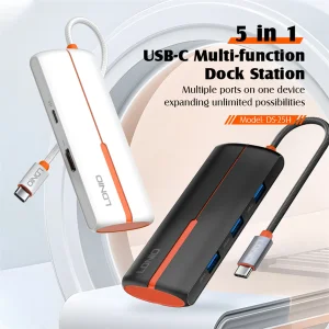 هاب 5 پورت USB-C الدینیو مدل DS-25H