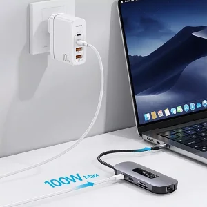 هاب 8 پورت USB-C یوسمز مدل SJ643