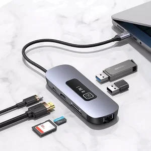 هاب 8 پورت USB-C یوسمز مدل SJ643