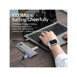 هاب 9 پورت usb-C اوریکو مدل PW11-9P