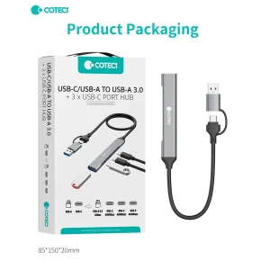 هاب 4 پورت USB/USB-C کوتتسی مدل OF-003