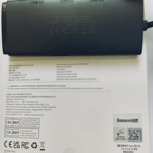 هاب 4 پورت USB-C باسئوس مدل  Lite Series - WKQX03050 2M
