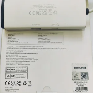 هاب 4 پورت USB-C باسئوس مدل  Lite Series - WKQX03050 2M