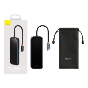 هاب 5 پورت USB-C  بیسوس مدل WKJZ010113