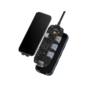 هاب 5 پورت USB-C  بیسوس مدل WKJZ010113