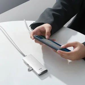 هاب 4 پورت USB 3.0 باسئوس مدل WKQX030402